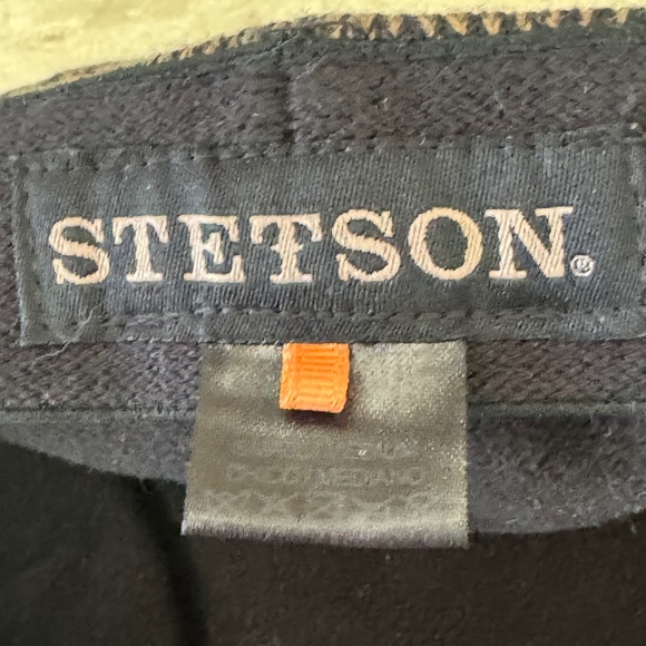 Stetson Men's Herringbone Tweed Ivy Cap Size Small/Medium - Picture 3 of 5